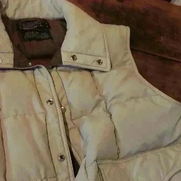 Vintage JCPenney Down Feather-Filled Vest - Picture 3 of 9